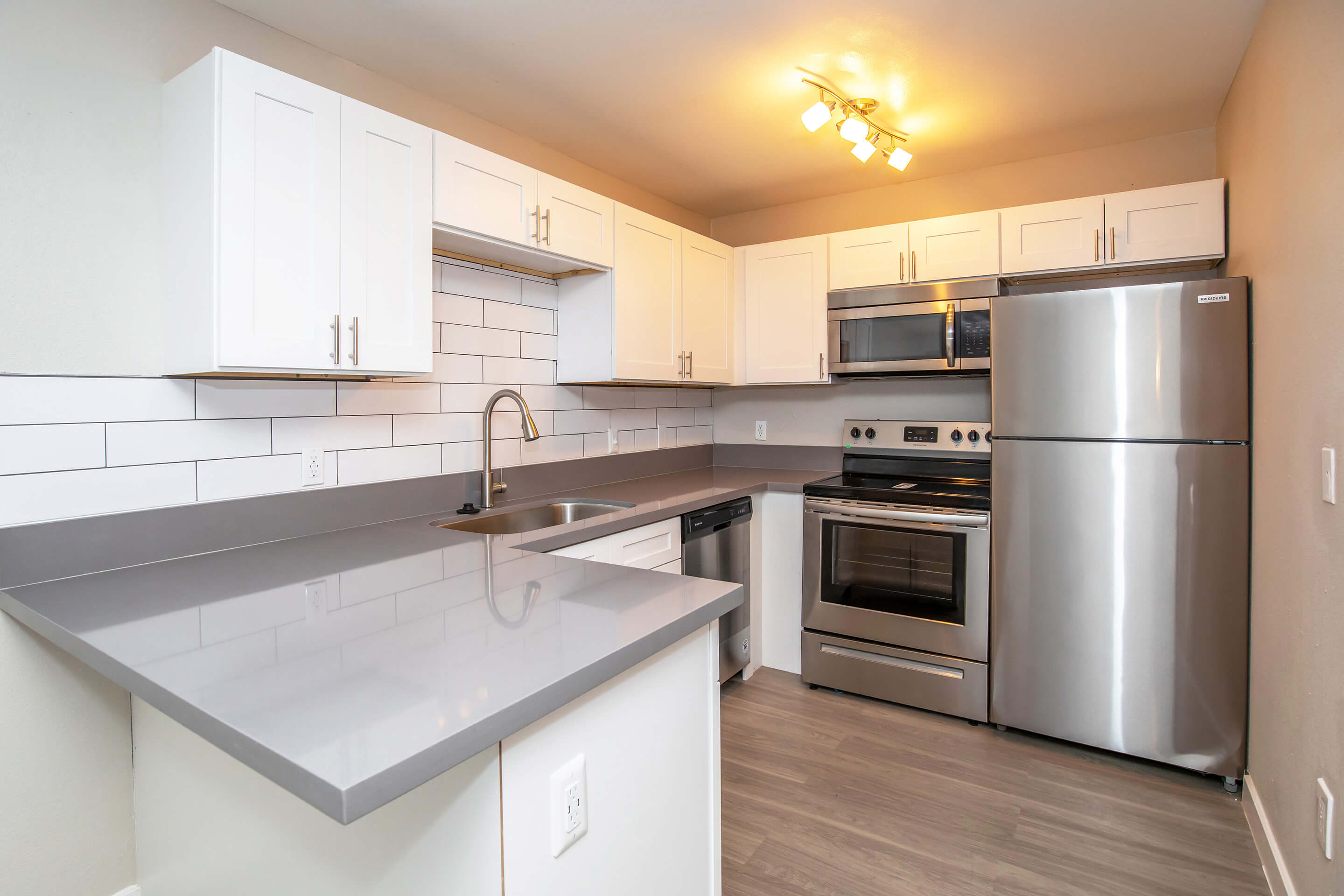 Kitchen at the Tides at Cheyenne Apartments in Las Vegas, NV